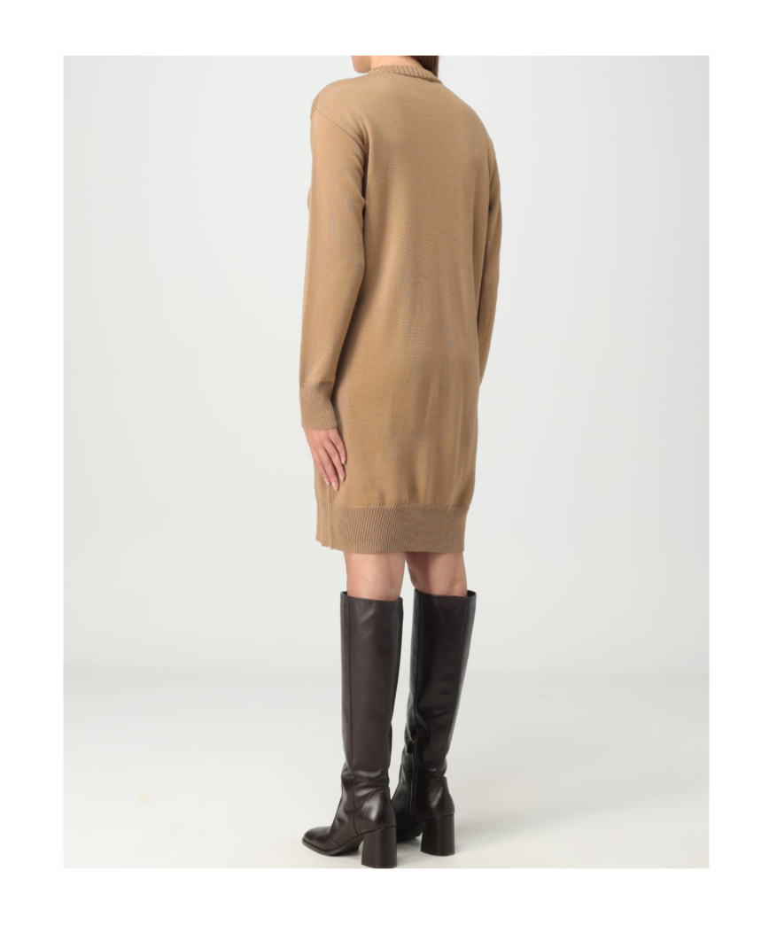 Max Mara Studio Sweater Woman Camel In Nude
