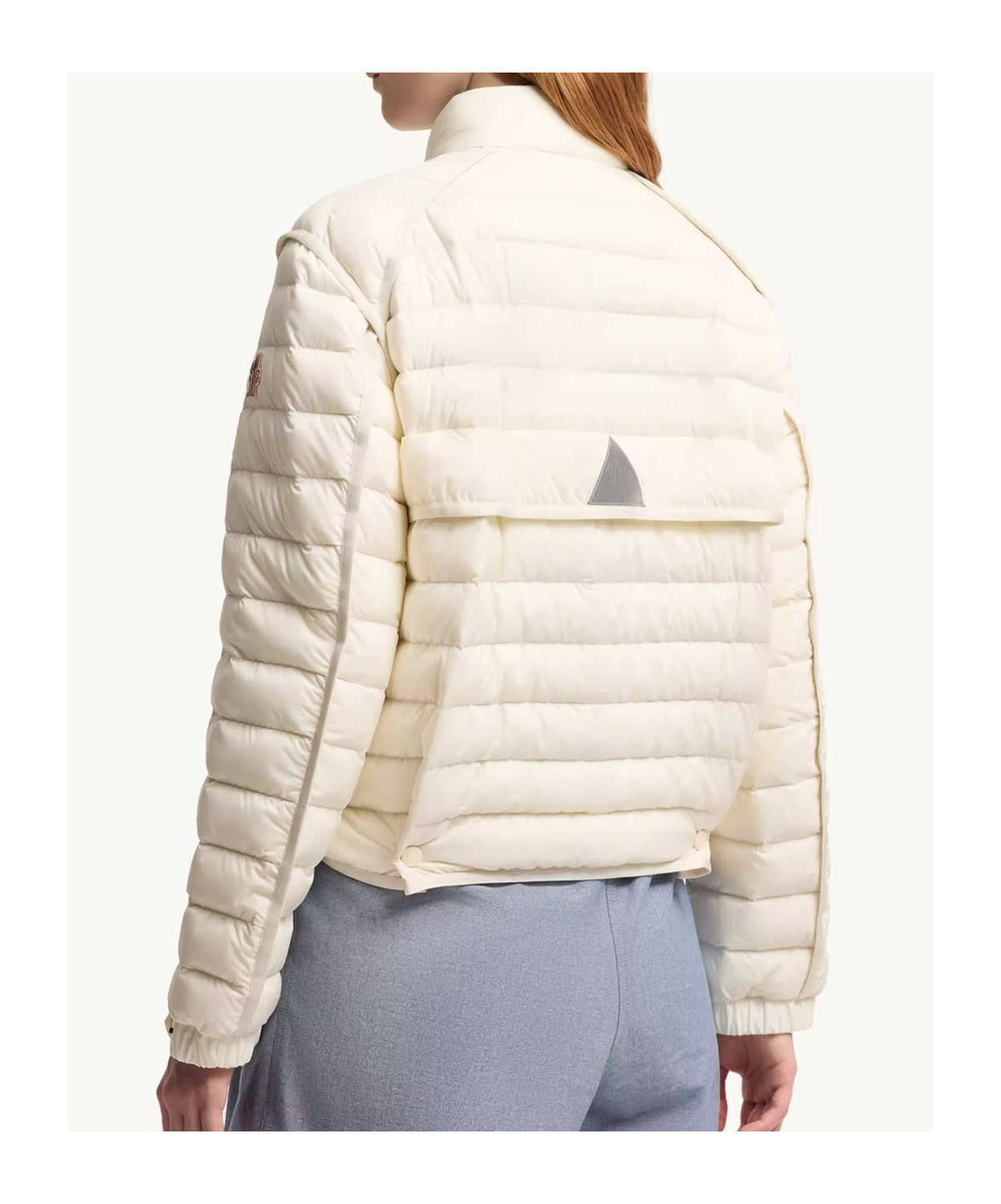 Moncler Madulains Packable Down Jacket In White