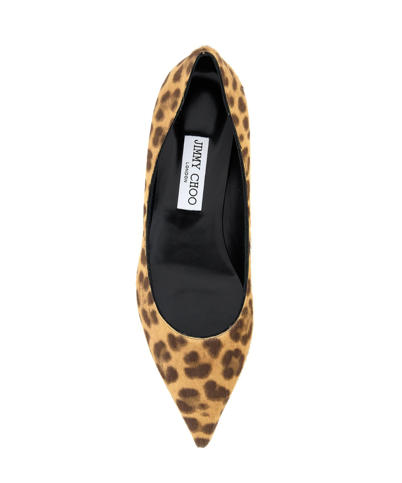 Jimmy Choo Amelia 40 Leopard-print Calf Hair Pumps In Animal Print