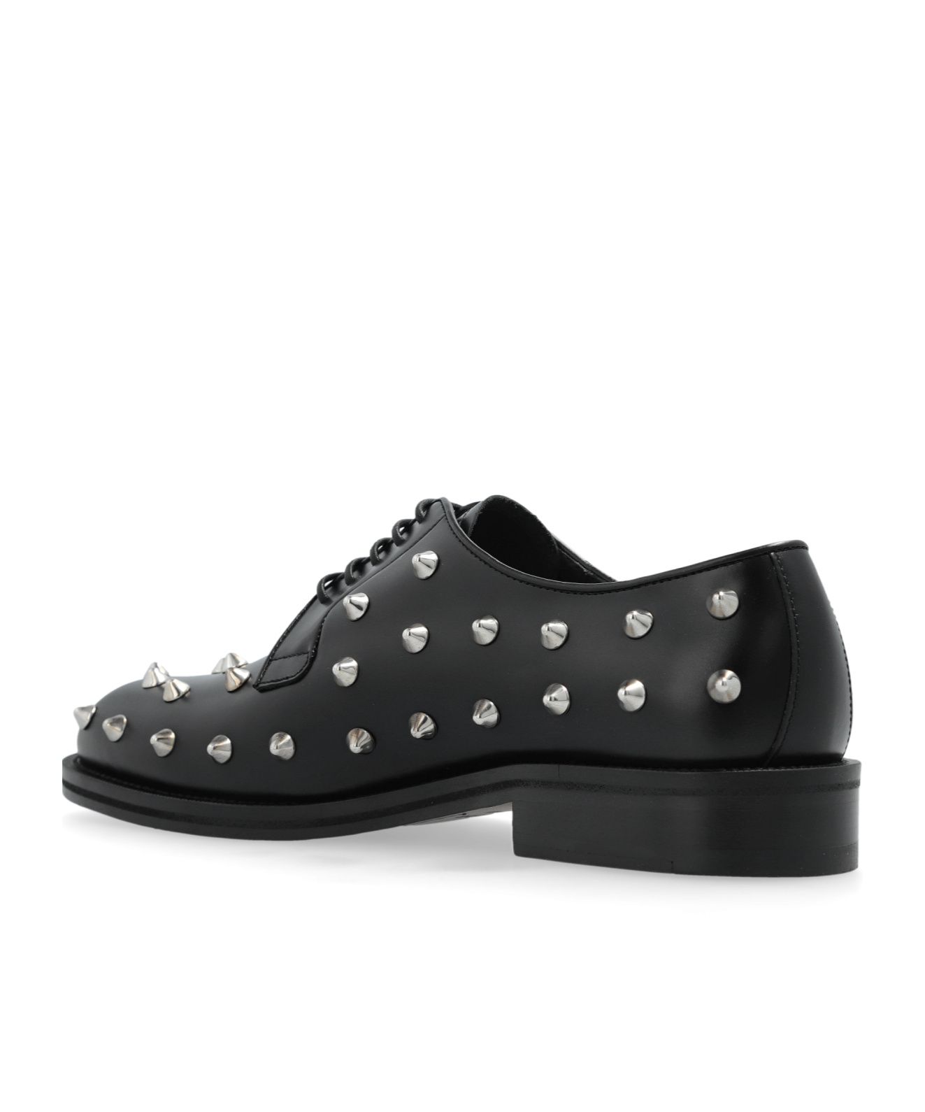 Dsquared2 Allover Studs Brogues In Black