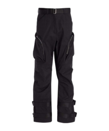 Dior Belt-loop Casual Pants In Black
