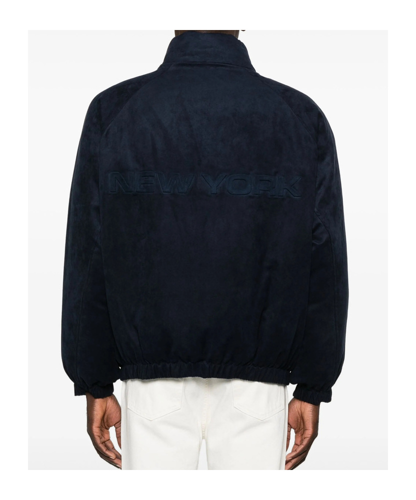 Emporio Armani Reversible Jacket From Capsule Collection New York In Blue