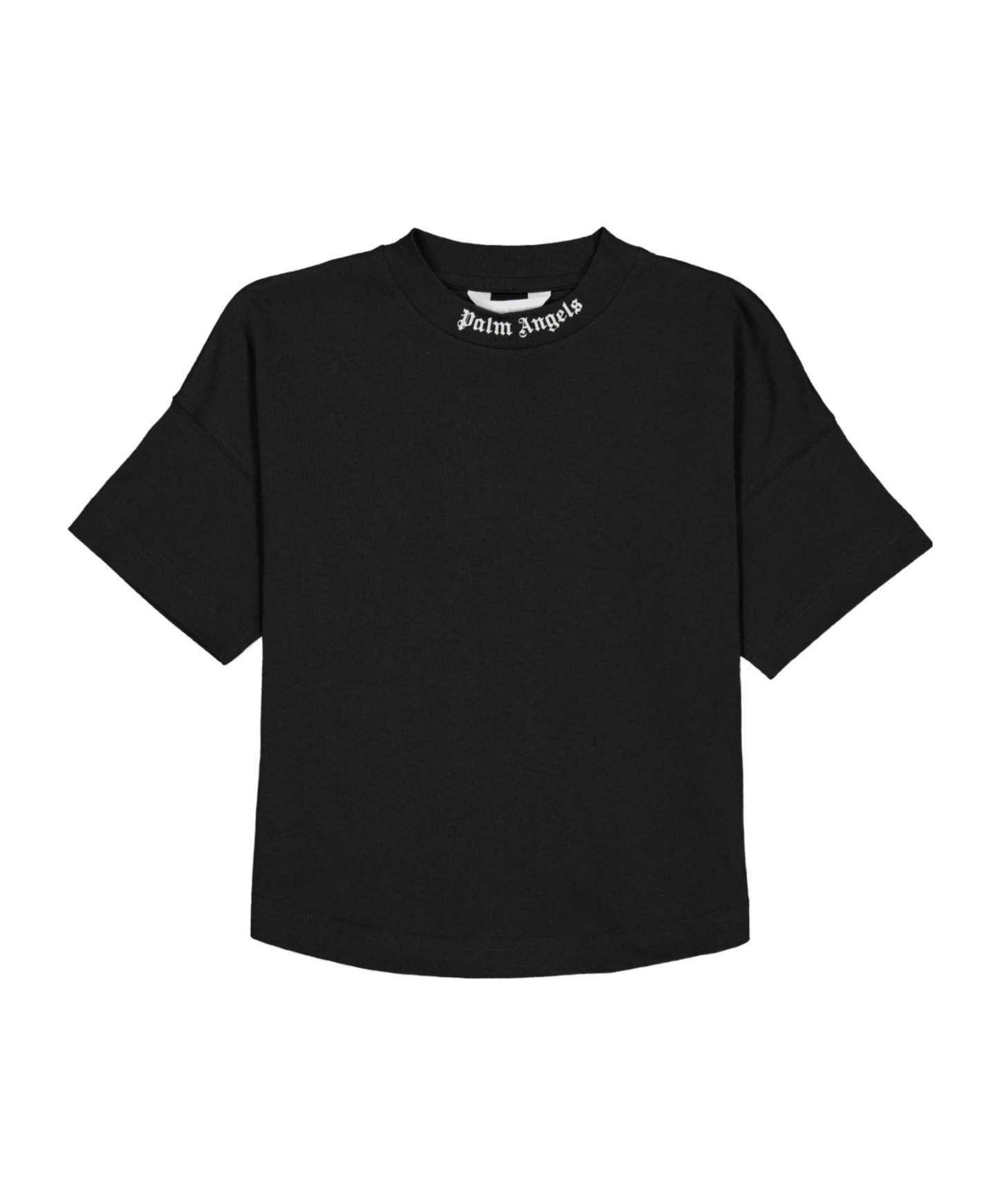 Palm Angels Printed T-shirt In Black