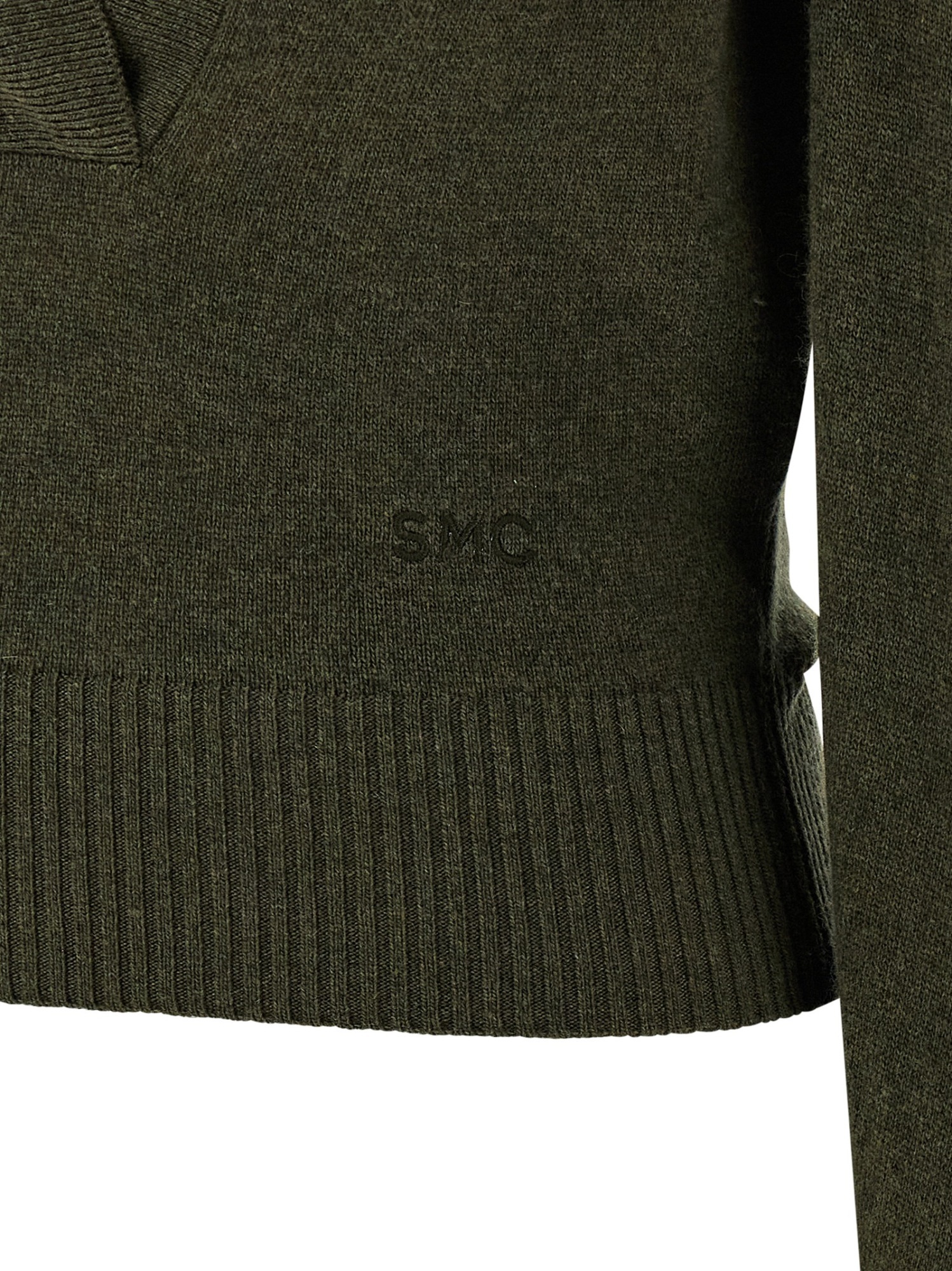 Stella Mccartney Hooded Sweater Sweaters And Cardigans Green In Green