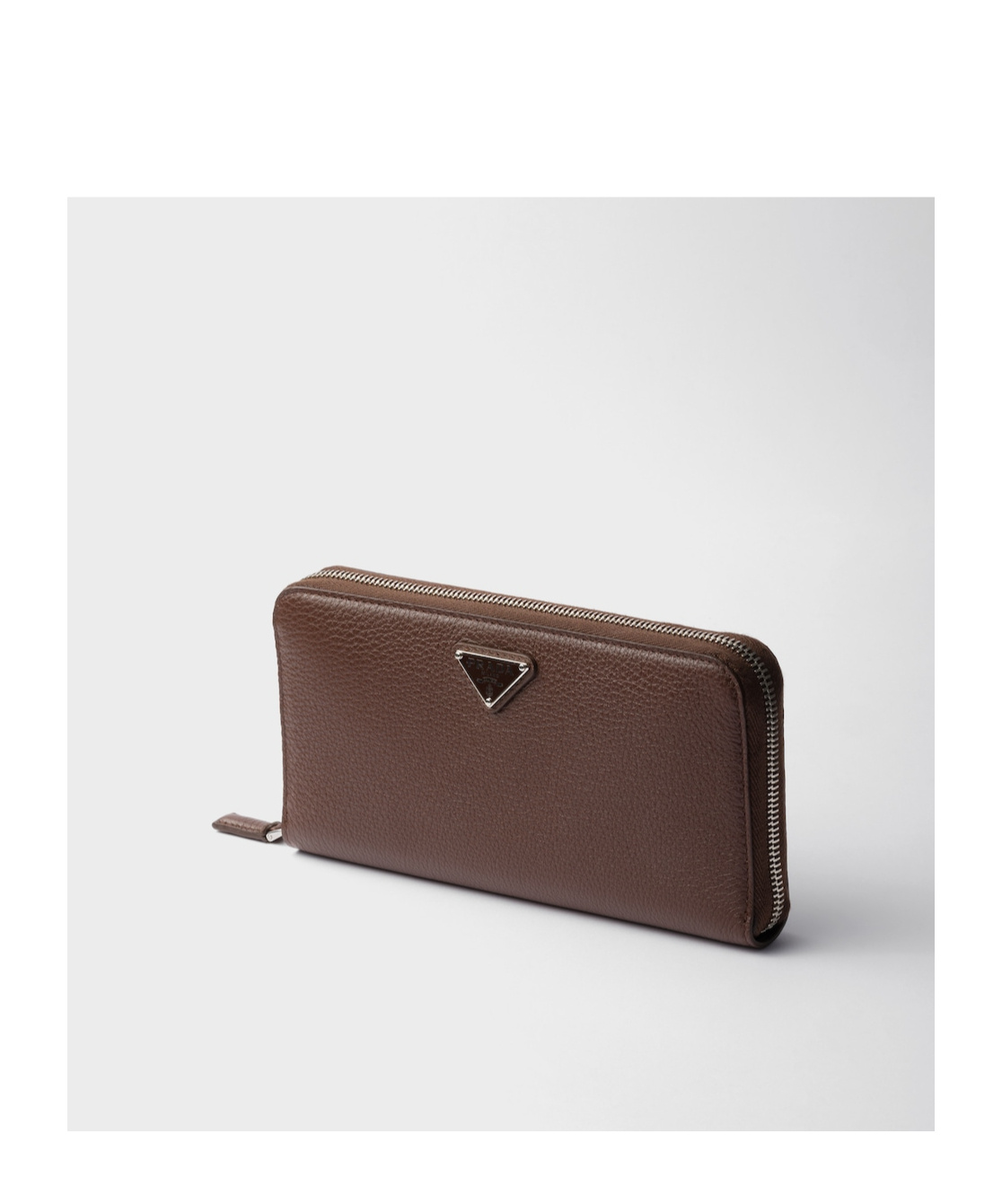 Prada Textured-leather Zip-around Wallet