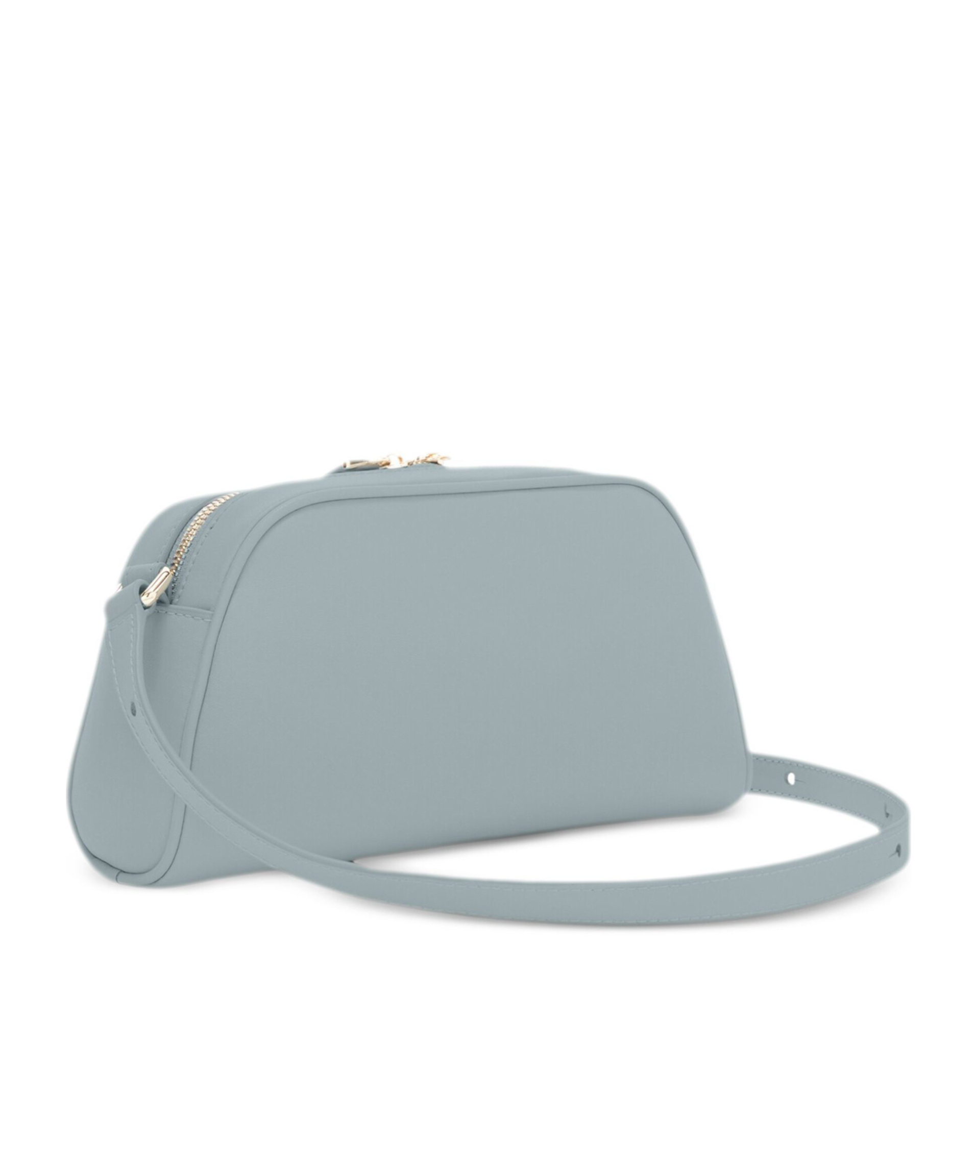 Furla Goccia Mini Bag In Leather Color Light Blue In Blue