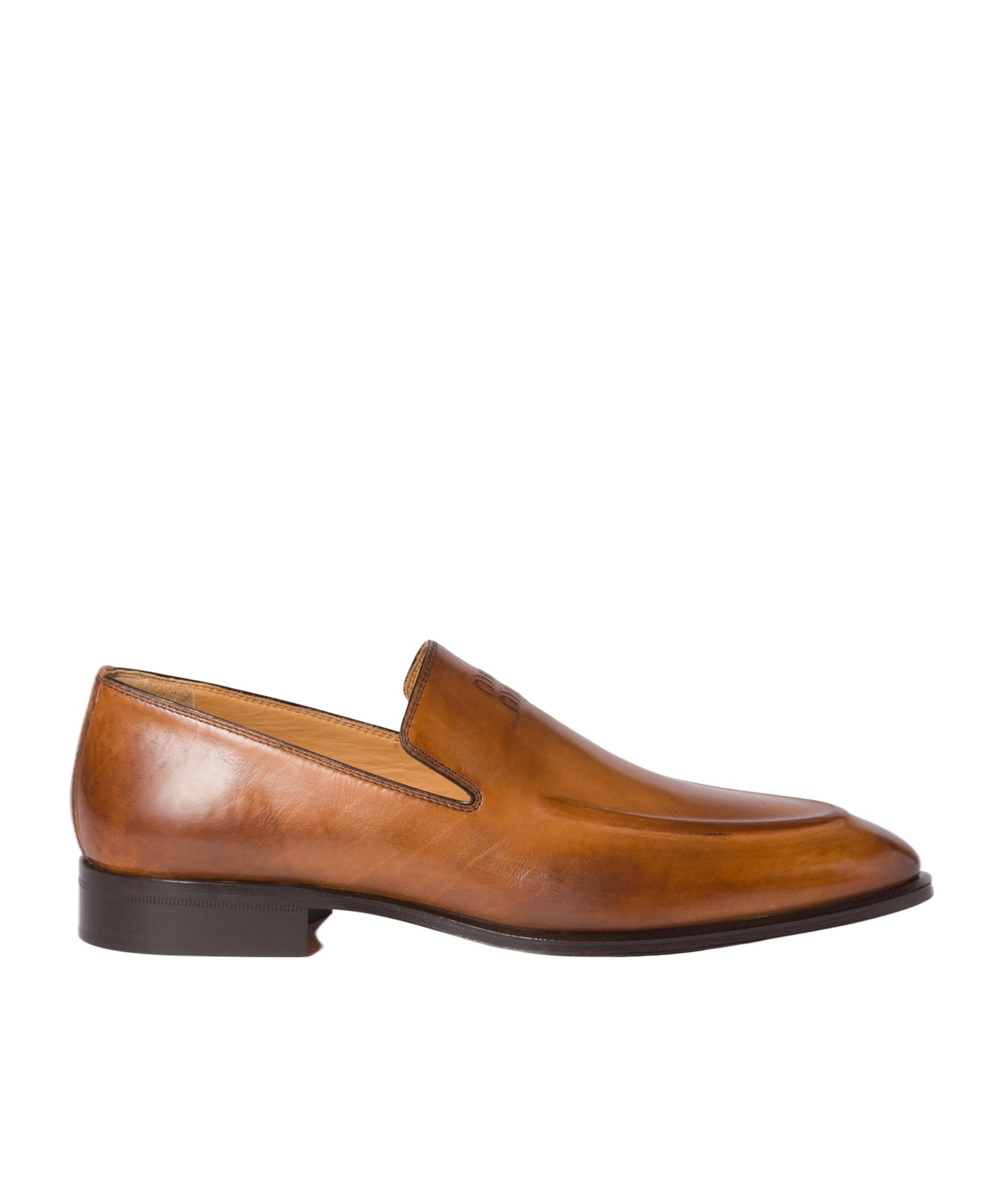 Miu Miu Runway Waxed Loafer In Brown