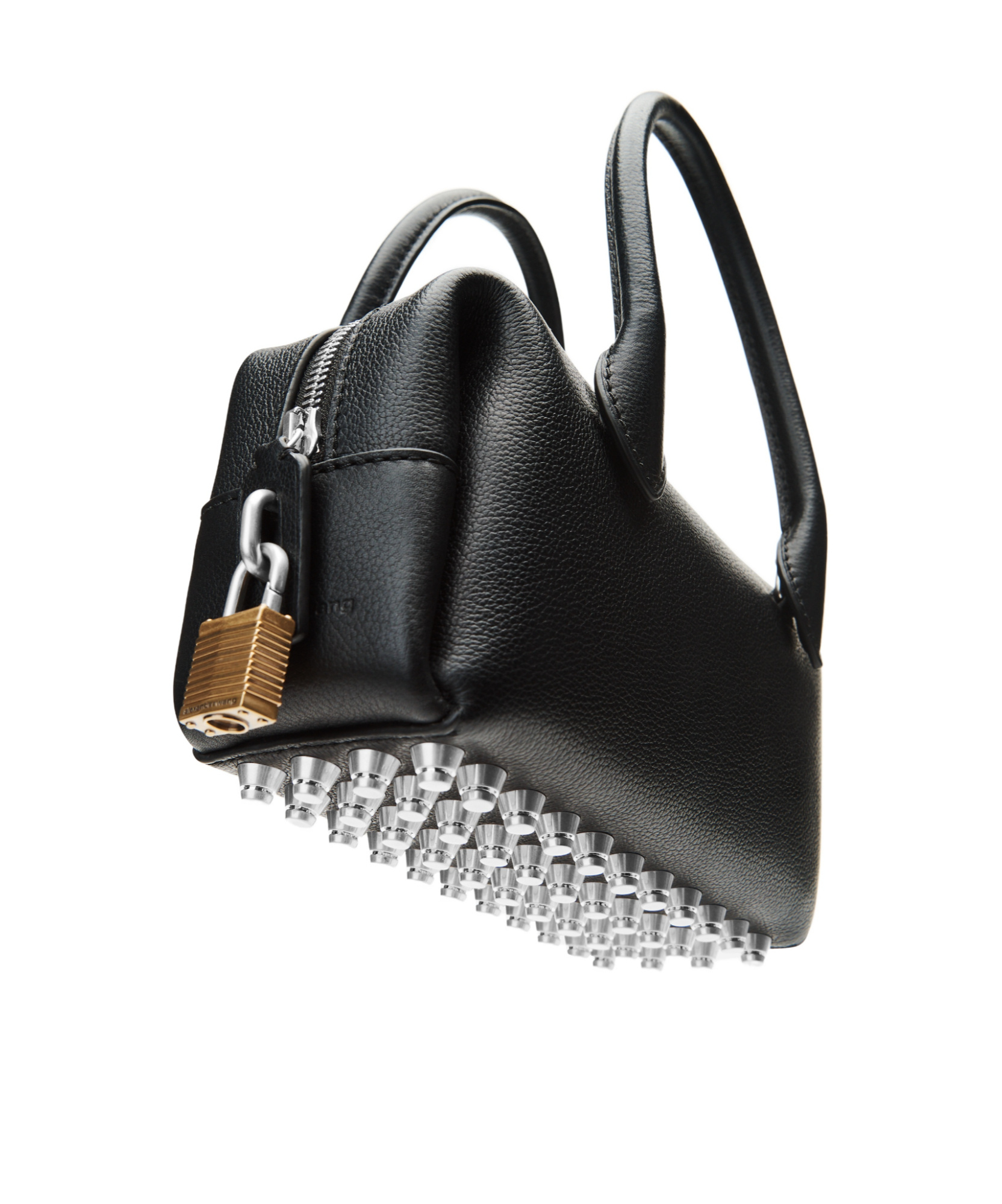 Alexander Wang Small Roux Studded Tote Bag In Black