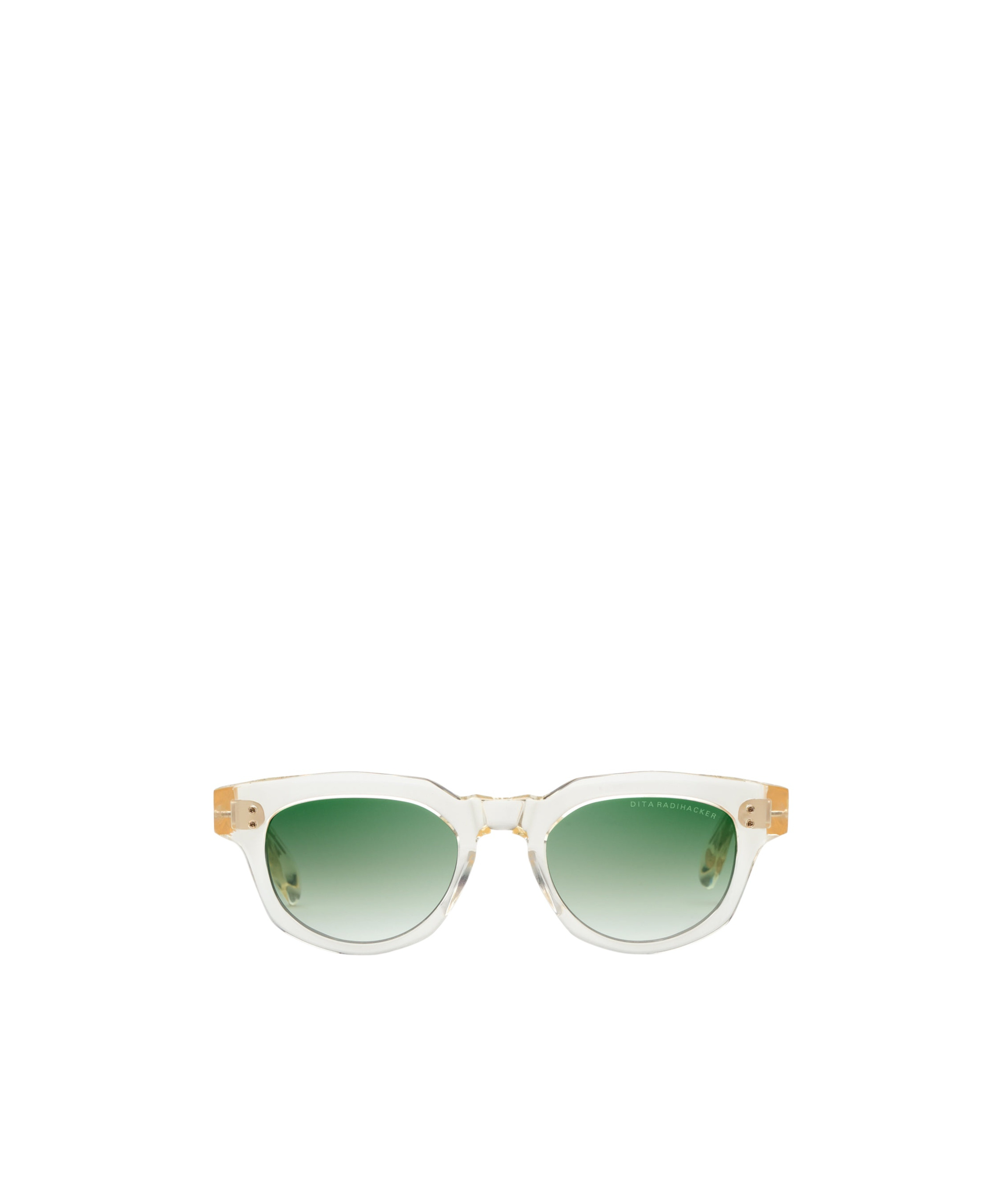 Dita Eyewear Radihacker Square-frame Sunglasses In White