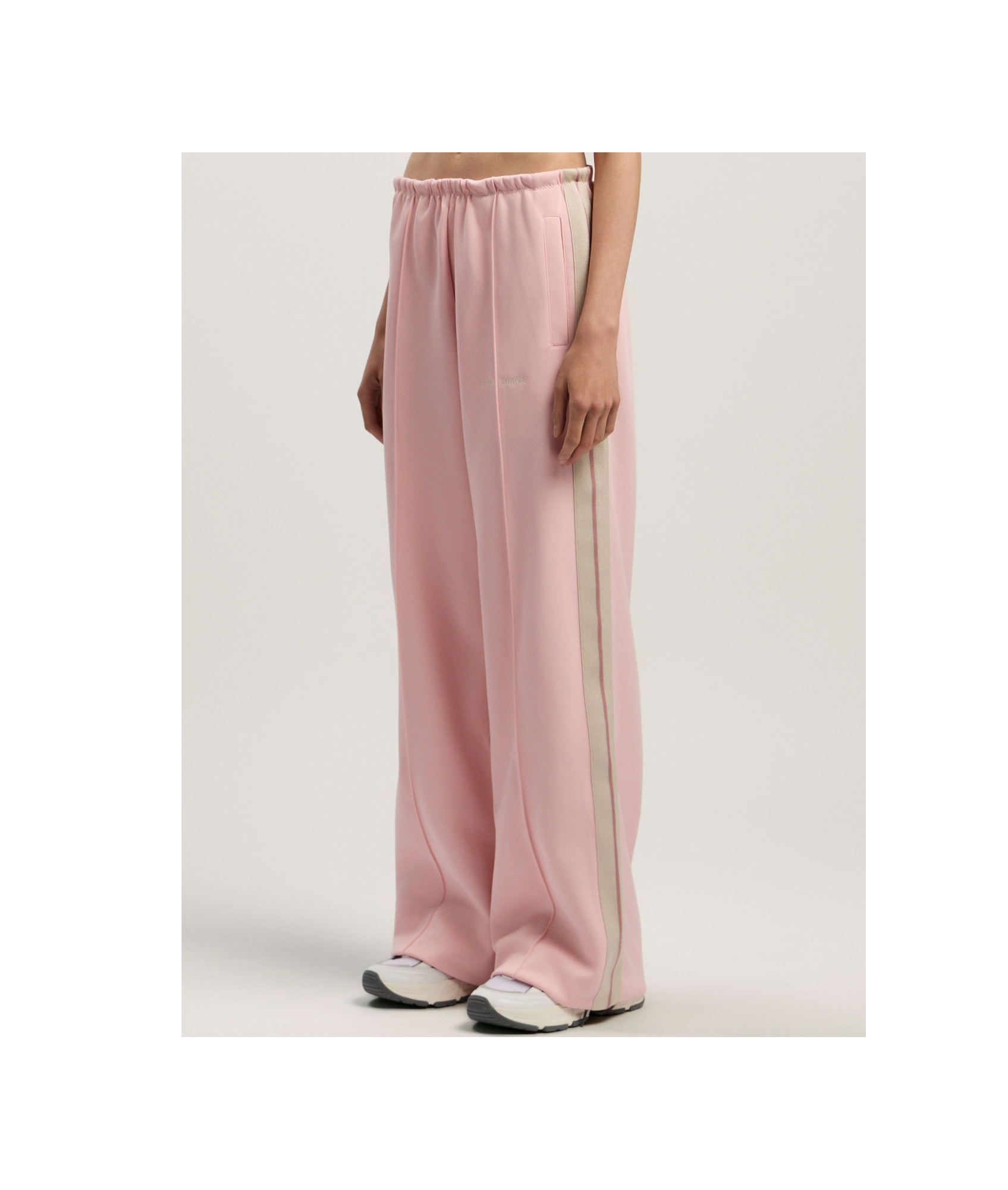 Palm Angels Straight Leg Trousers In Pink