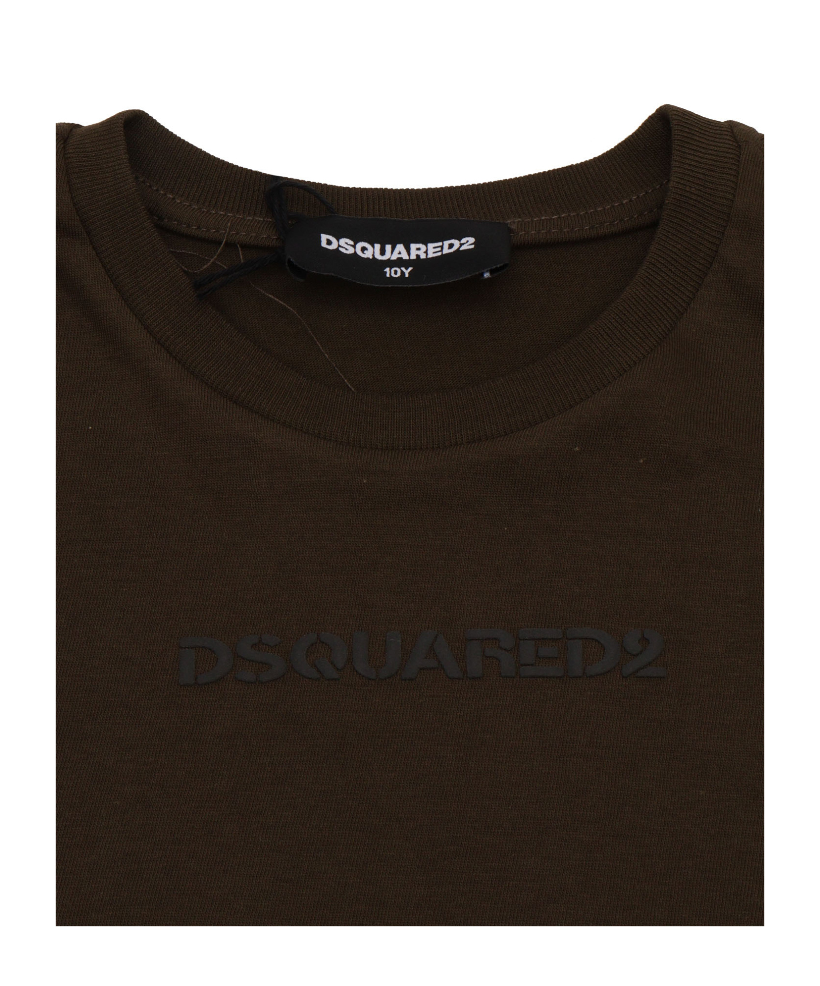 Shop Dsquared2 Logo-appliqué T-shirt In Black