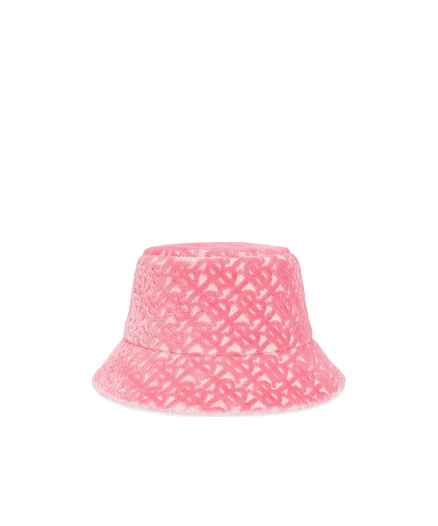 BURBERRY TB MONOGRAM BUCKET HAT 