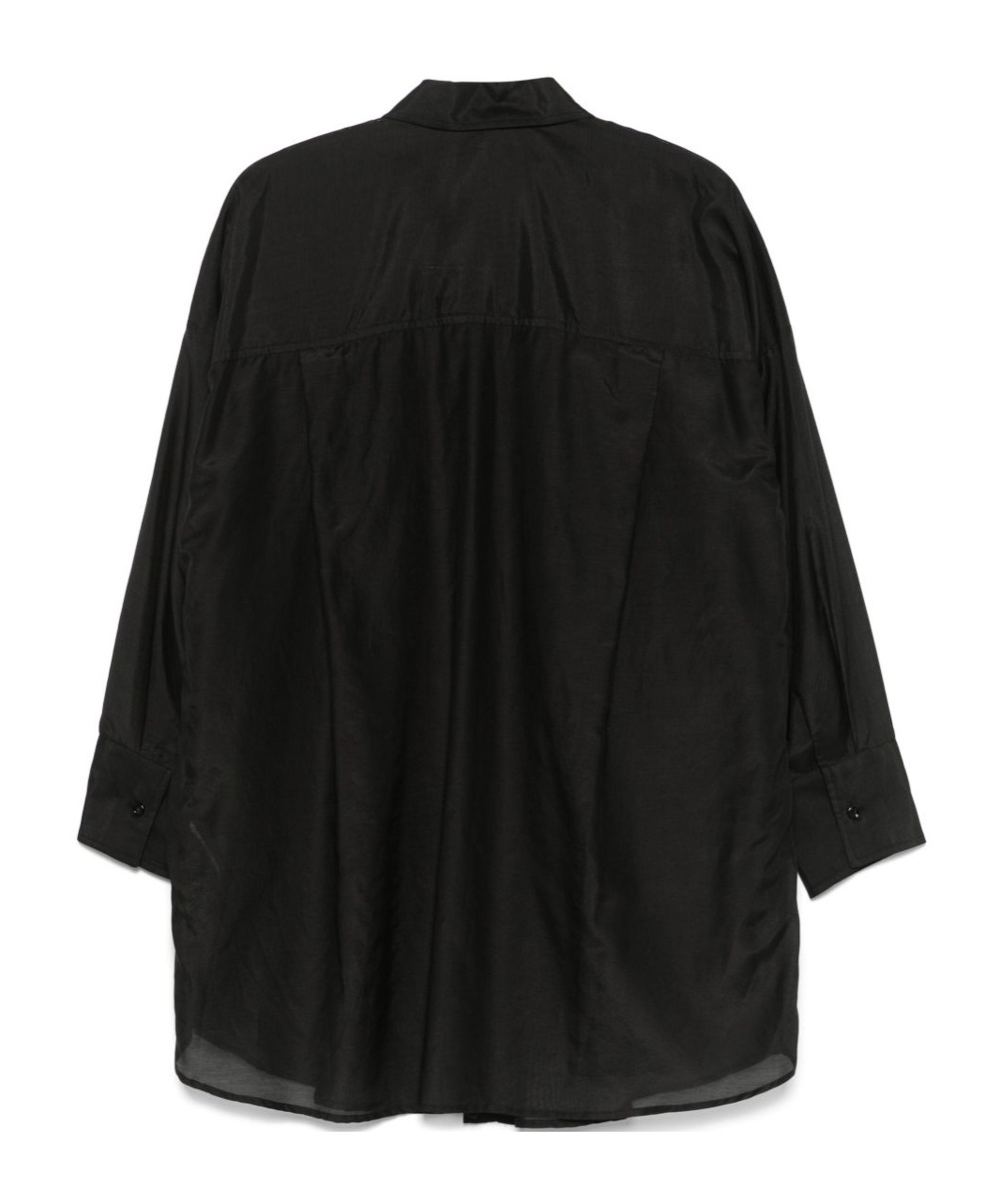 Shop Semicouture Angelica Cotton And Silk Shirt