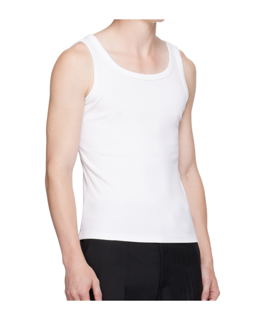 Egonlab Round-neck Vest In White