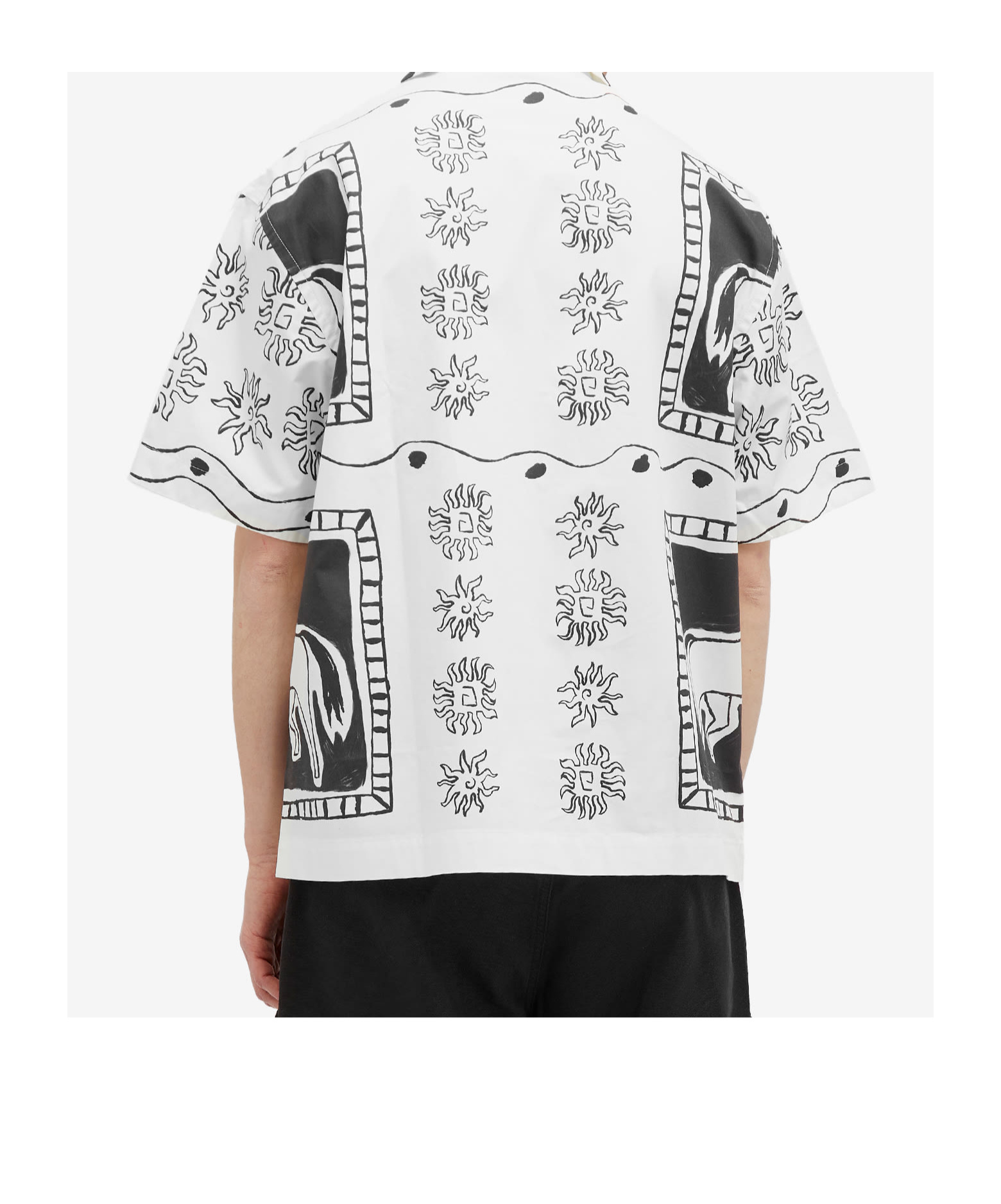 Shop Jacquemus Short-sleeved Shirt In White