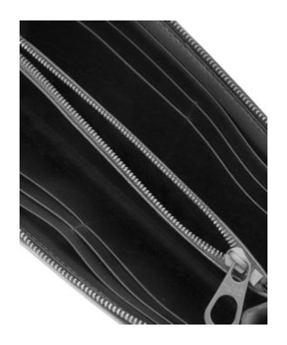 Bottega Veneta Zipper Wallet In Black