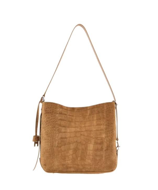 Hogan Hocket Hobo Bag Small In Sand