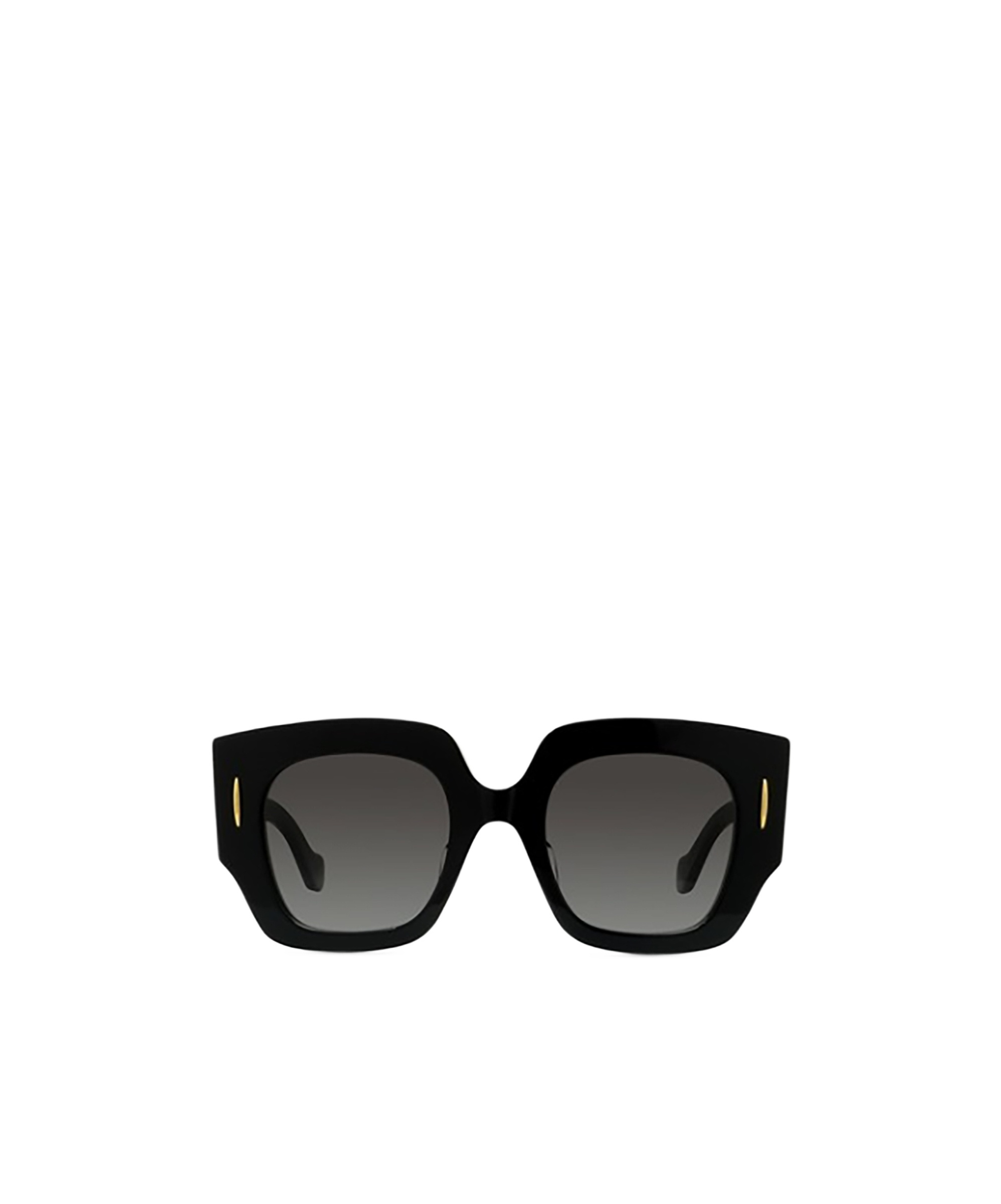 Loewe Anagram 50mm Small Geometric Sunglasses In Black
