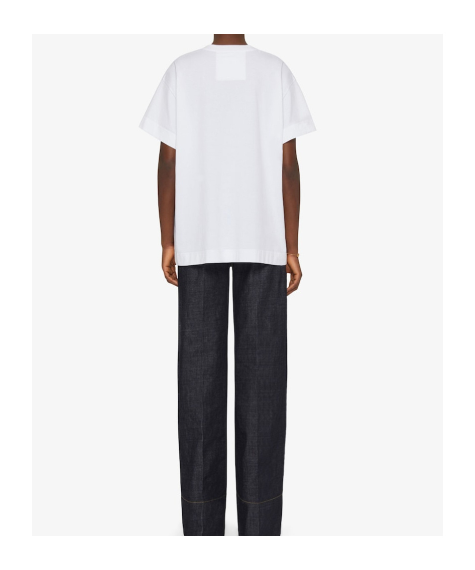 Givenchy Printed Cotton Oversized T-shirt In White