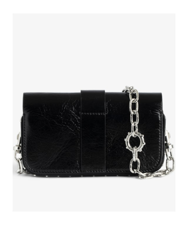 Zadig & Voltaire Kate Clutch Bag In Black