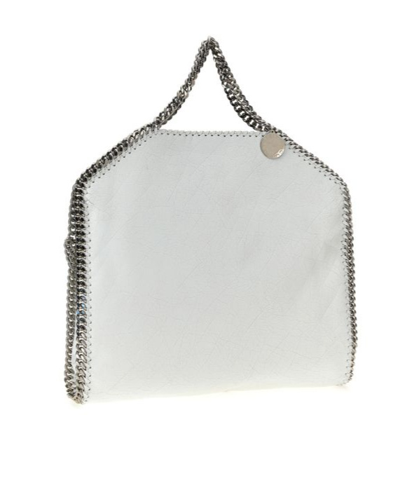Stella Mccartney Falabella Fold-over Tote Bag In White