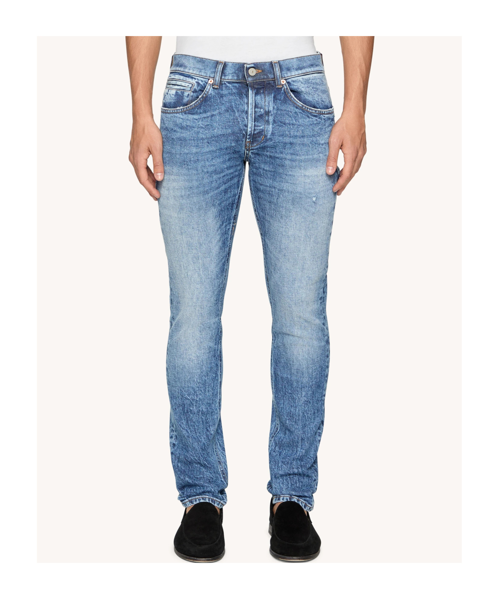 Dondup Jeans With Belt Loops