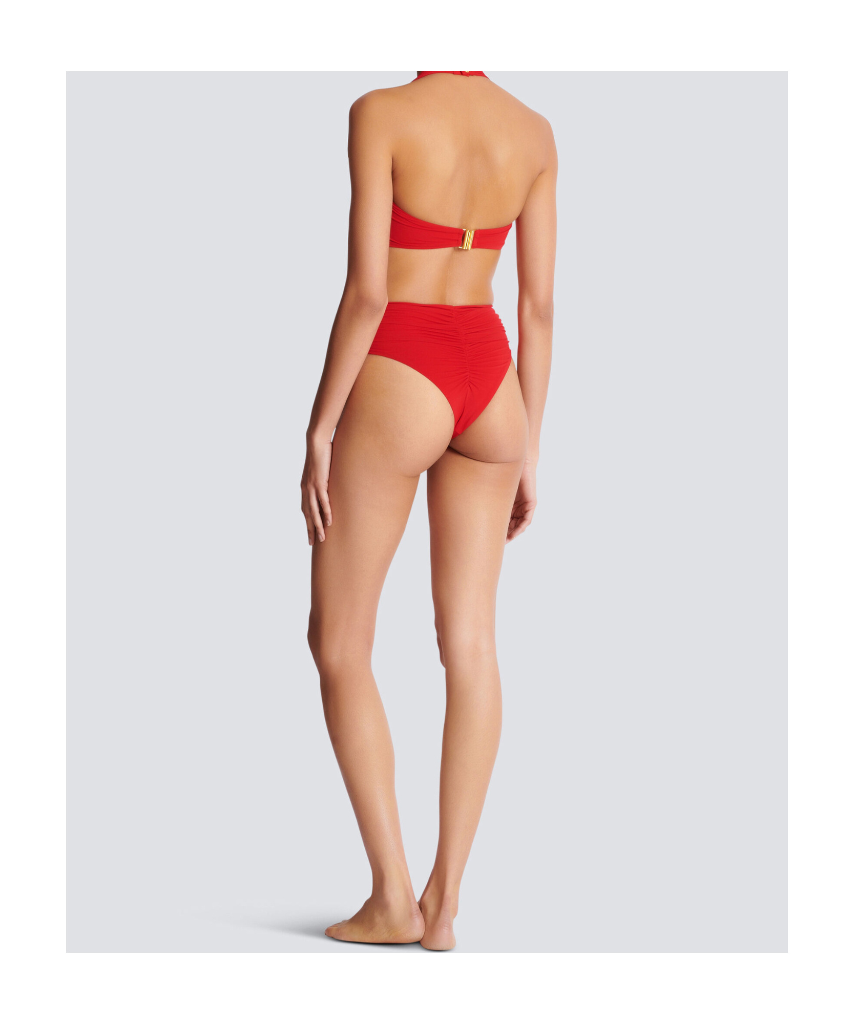Balmain Plain Two-piece Swimsuit