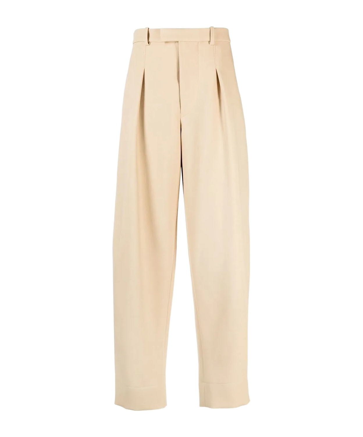 Shop Wardrobe.nyc Wide-leg Dart-detail Trousers