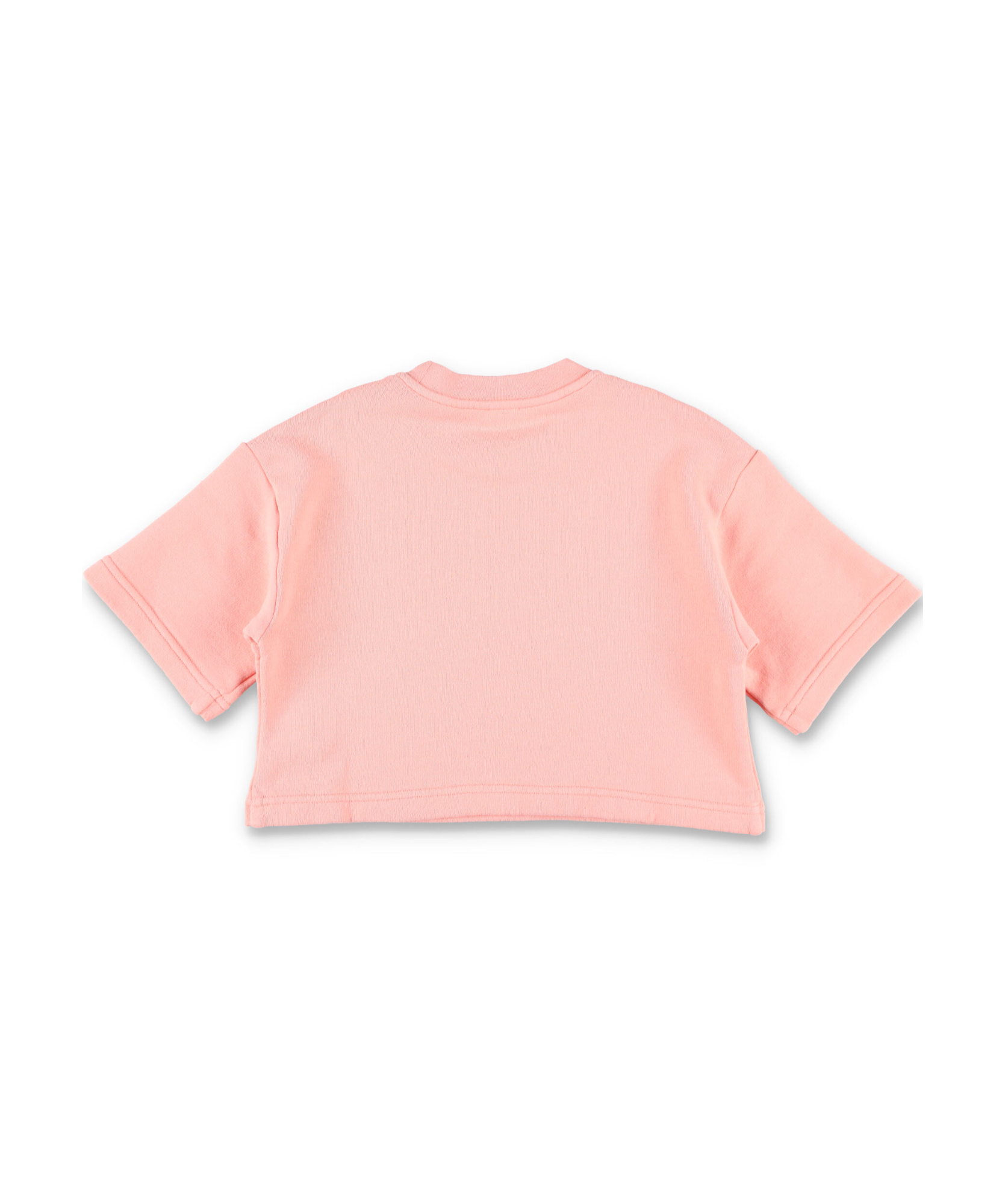 Il Gufo Elasticated-waist Short Set In Flamingo Pink