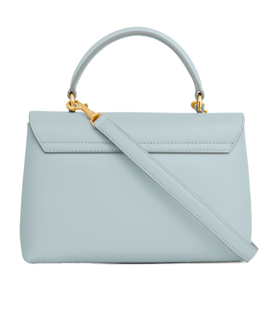 Celine Flip Shoulder Bag In Blue