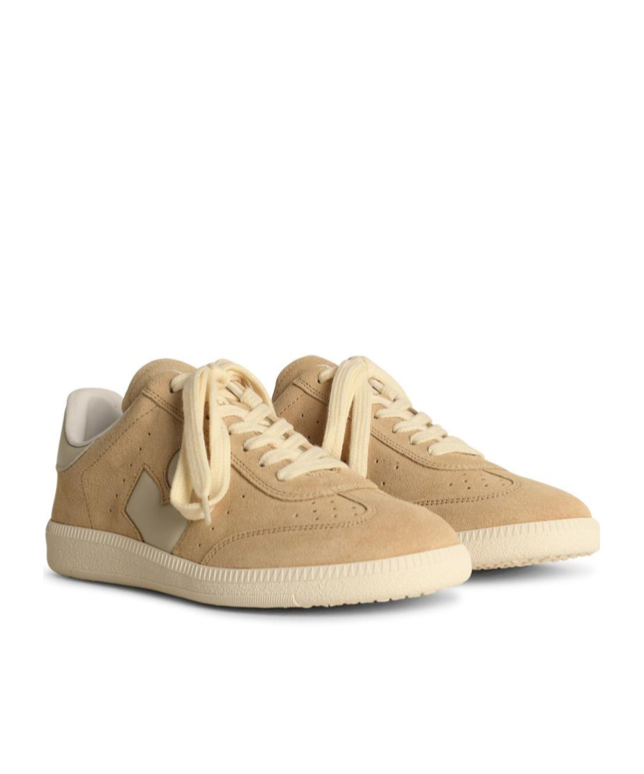 Isabel Marant Étoile Isabel Marant Low-top Lace-up Sneakers In Nude