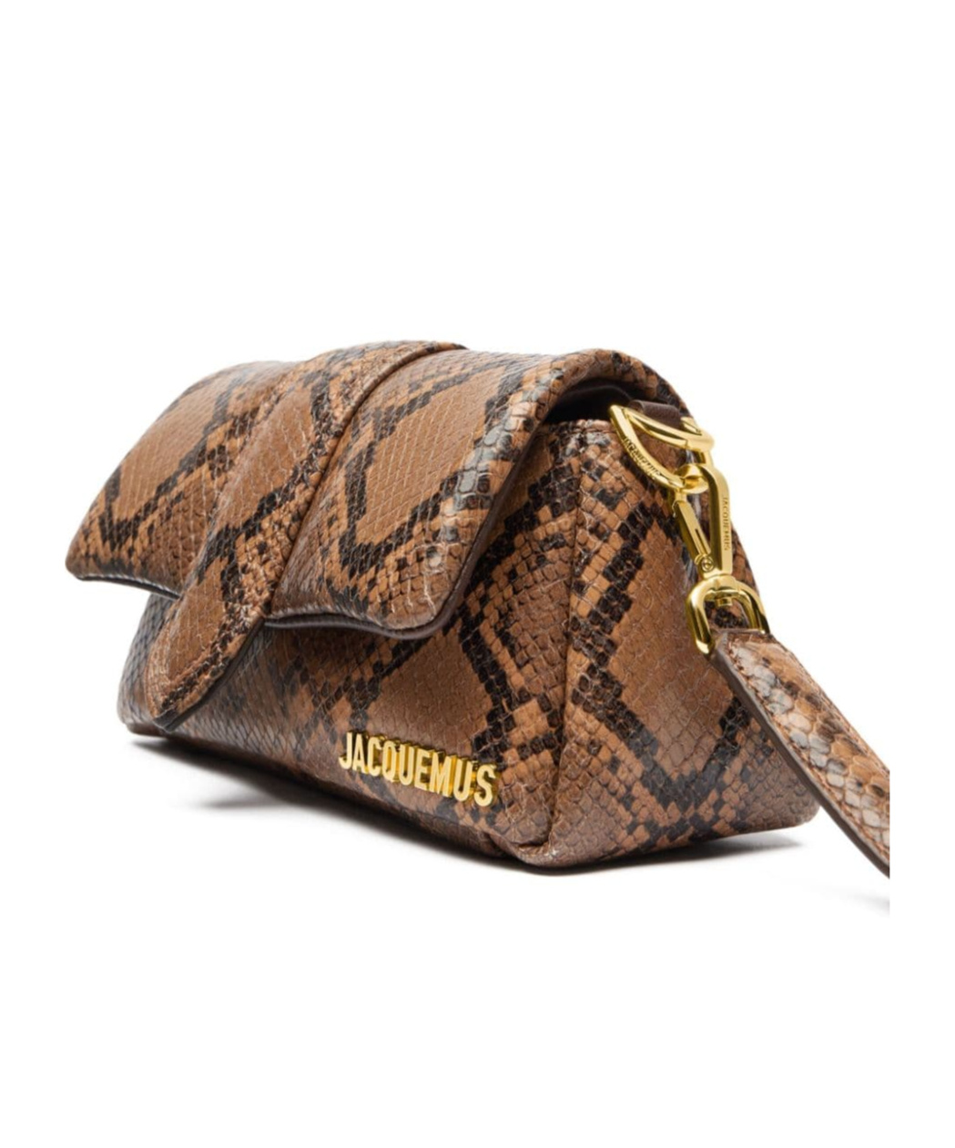 Jacquemus Le Petit Bambimou Leather Shoulder Bag In Brown
