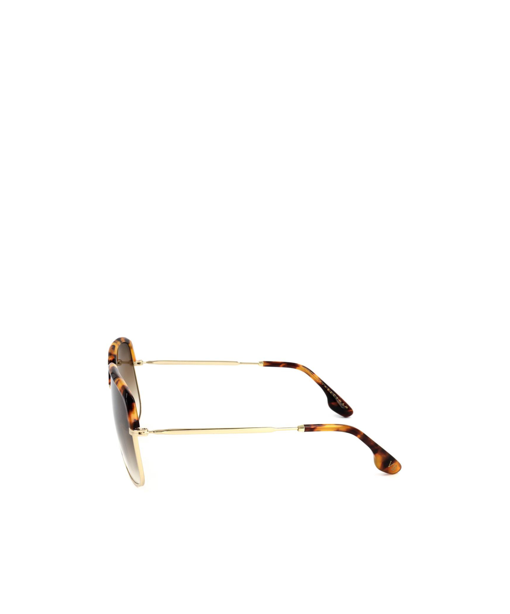 Victoria Beckham Square-frame Sunglasses In Brown