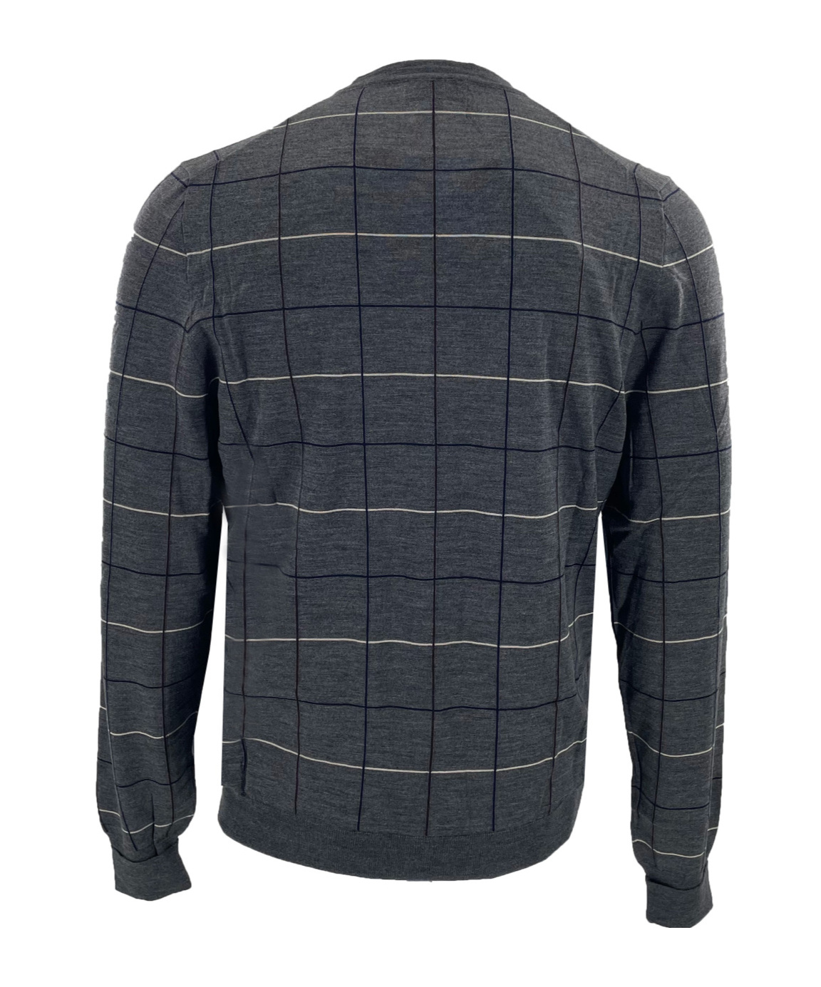 DUNHILL STRIPED LONG-SLEEVED SWEATER 