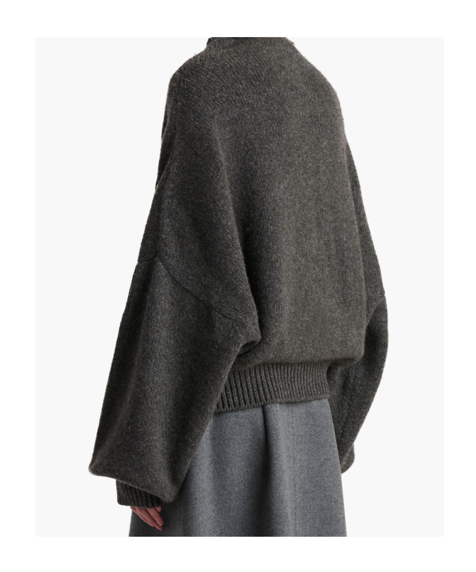 Khaite Cashmere Nelya Sweater In Gray