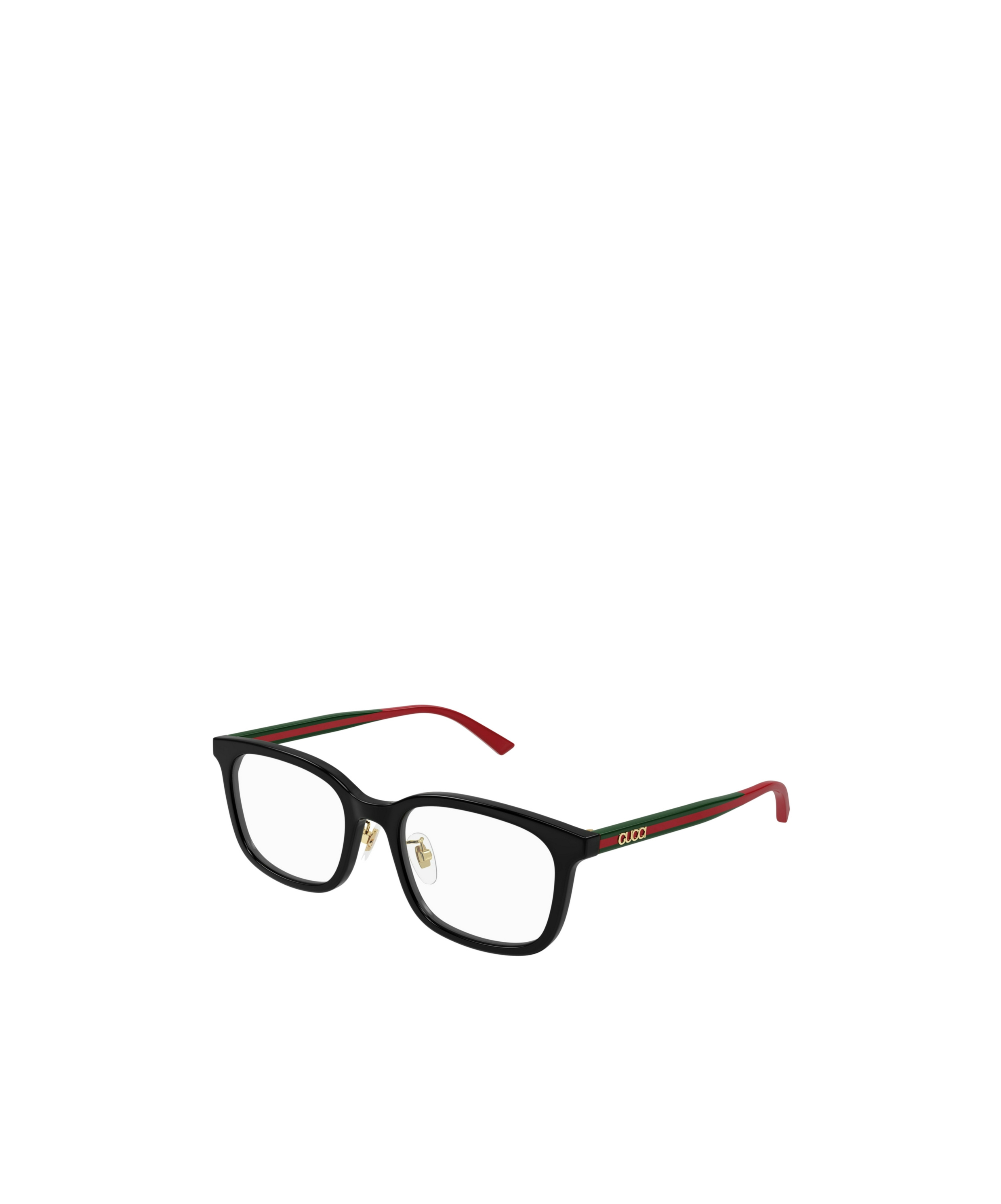 Gucci Eyewear Square Frame Glasses In Black