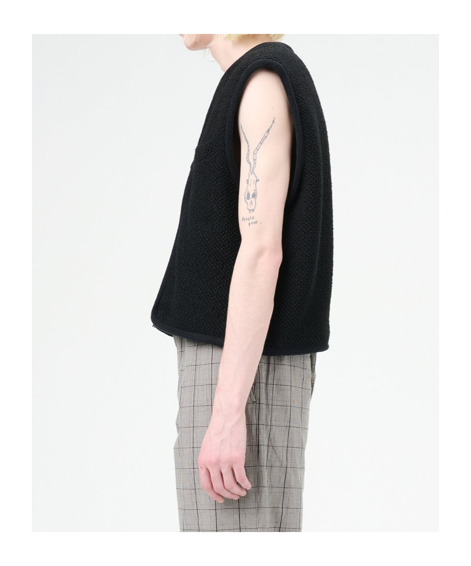 Our Legacy Black Top Vest In Black