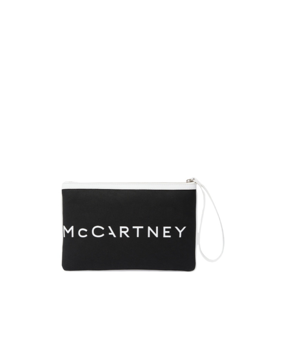 Stella Mccartney Smc Bananatex Zero Money Bag In Black