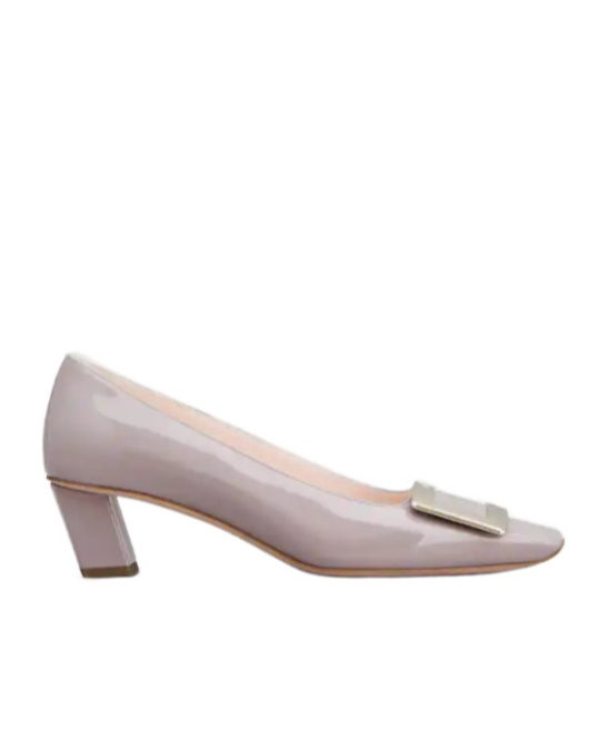 ROGER VIVIER BELLE VIVIER PUMPS IN PATENT LEATHER 