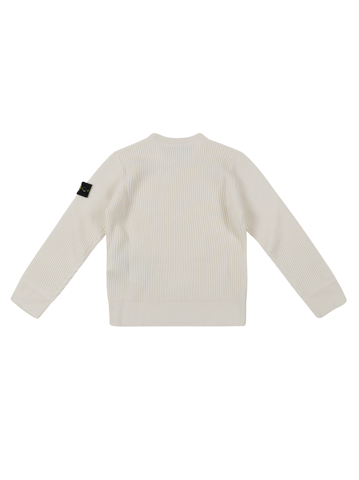 Stone Island Ribbed Sweater In Multi