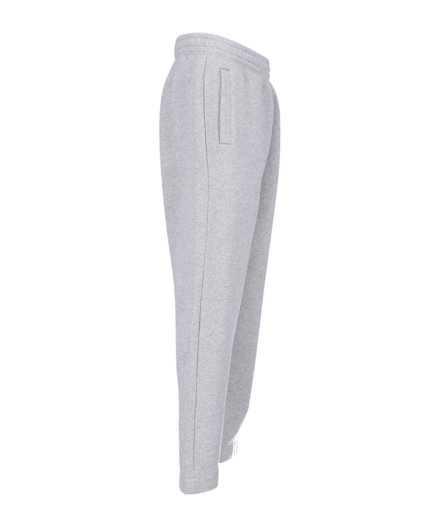 Shop Maison Kitsuné Handwriting Logo Track Pants In Gray