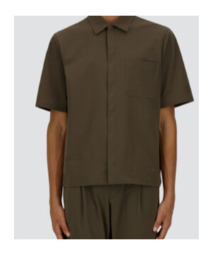 HERNO SEER-CREASE SHIRT