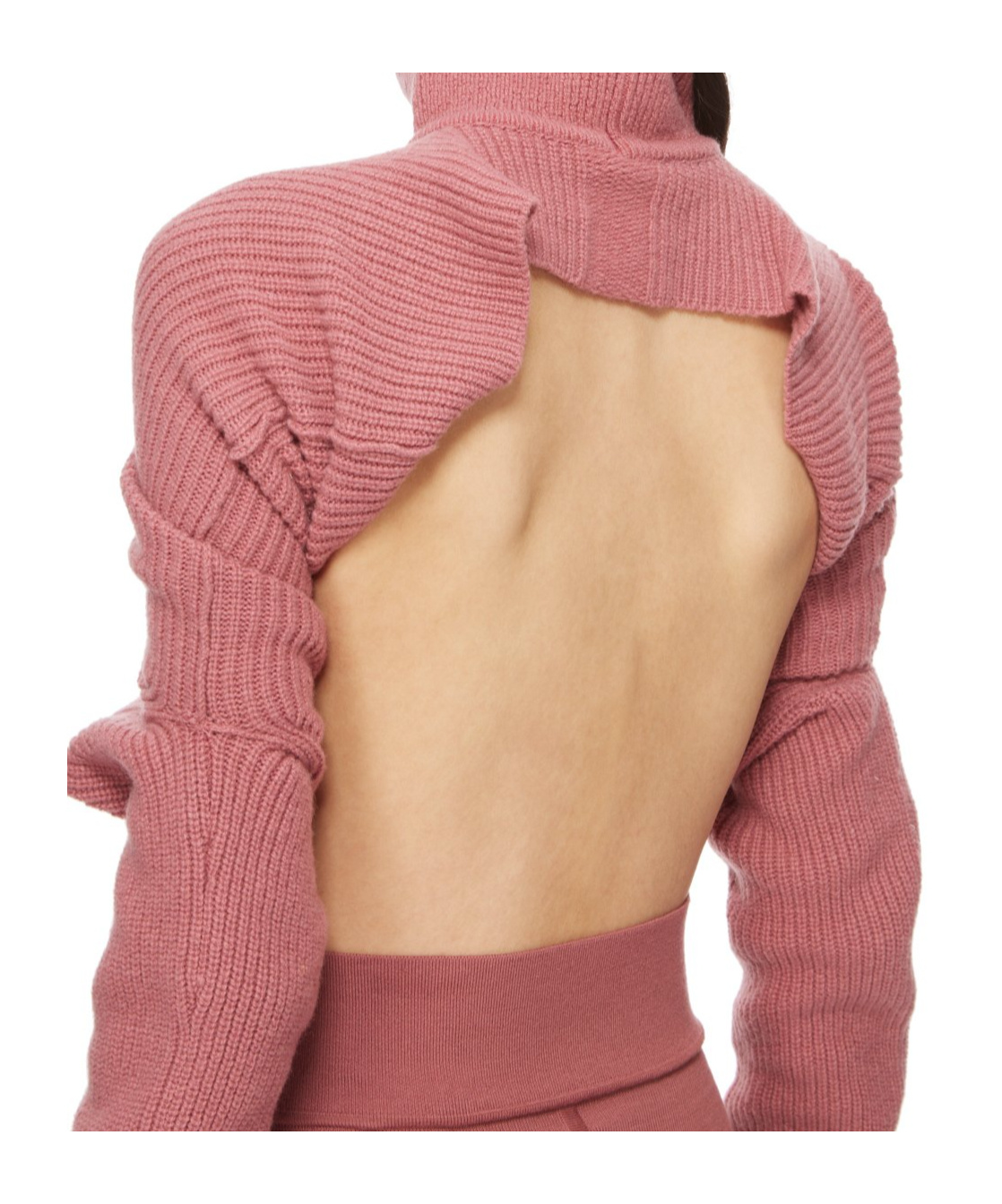 Rick Owens Long-sleeved Sweater In Pink