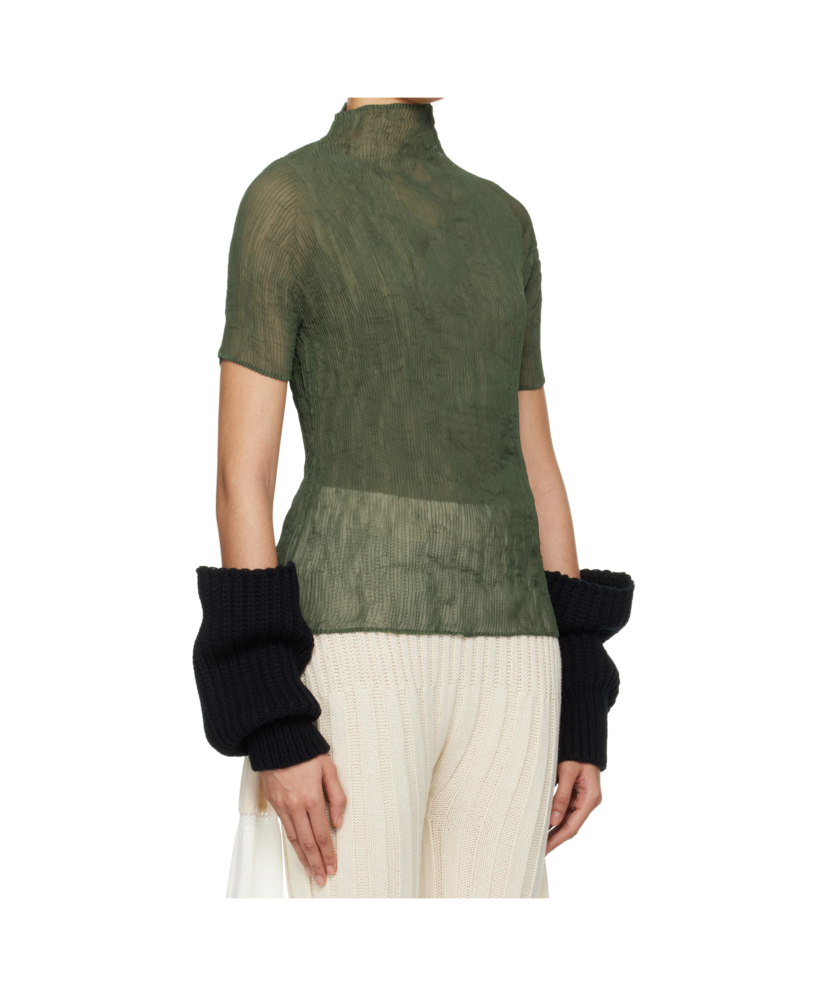 ISSEY MIYAKE TURTLENECK TOP