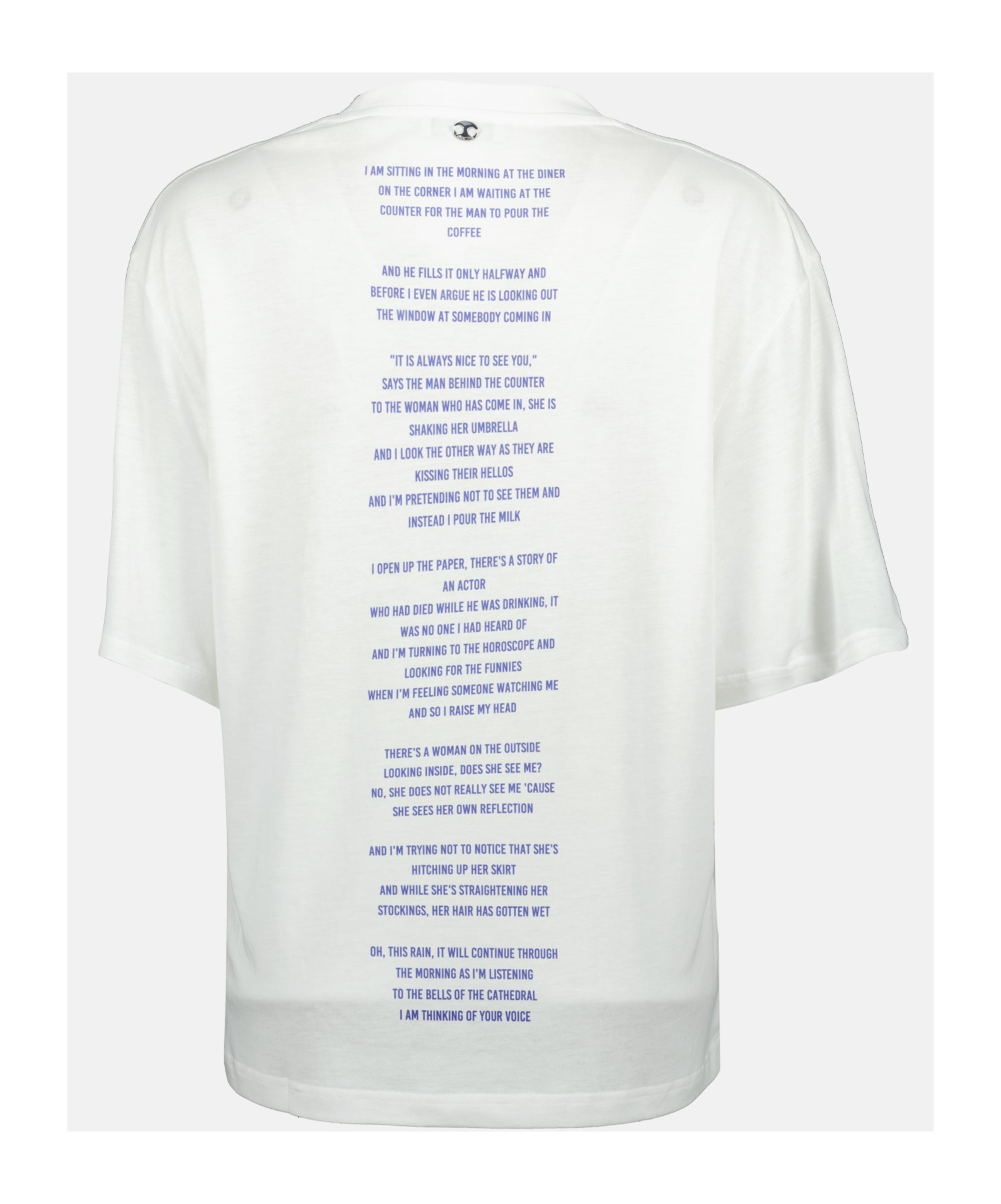 Rabanne Graphic-print T-shirt In White