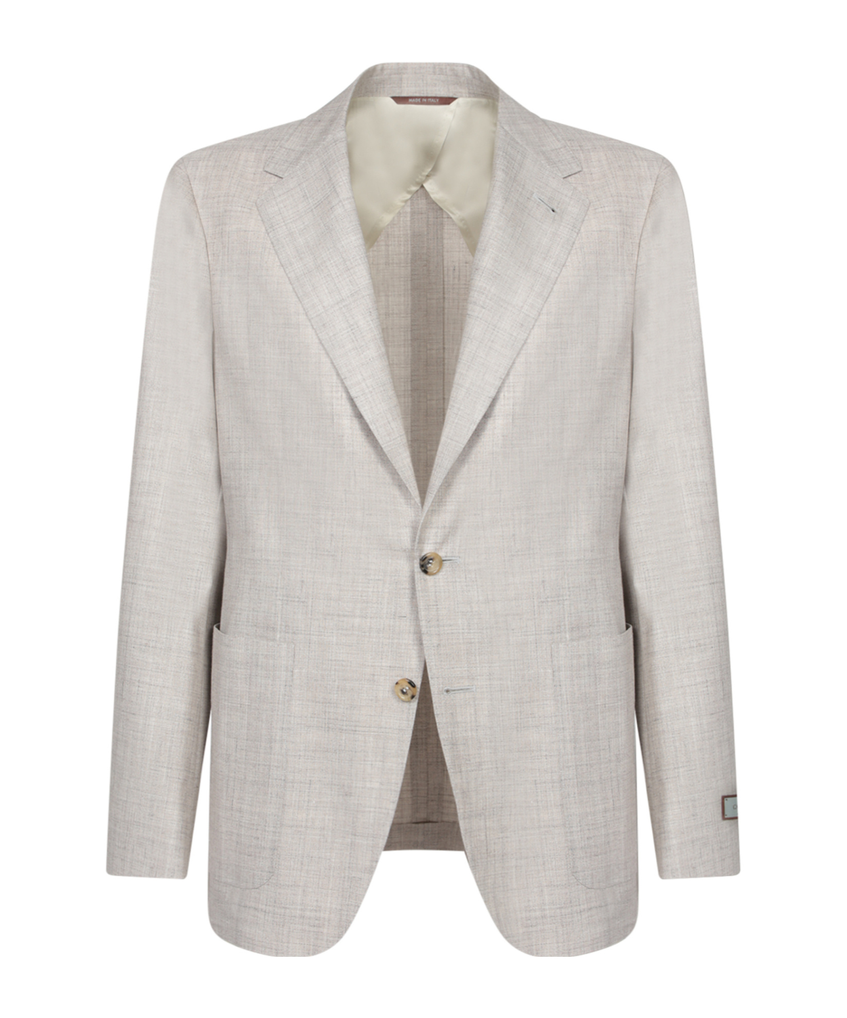 Canali Two-button Blazer In Gray