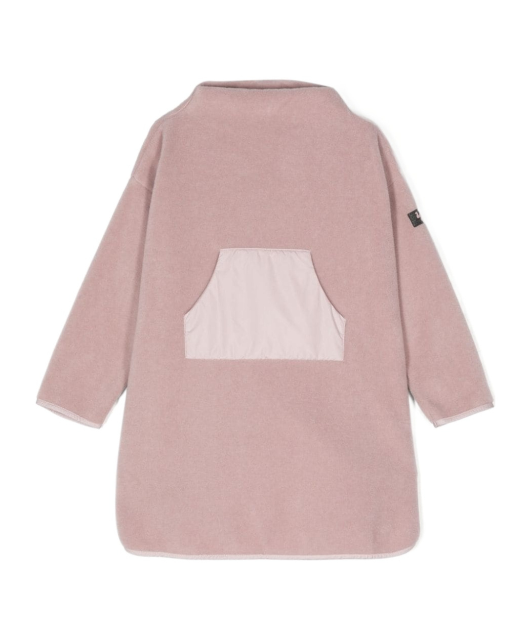 Il Gufo Logo-patch Dress In Nude