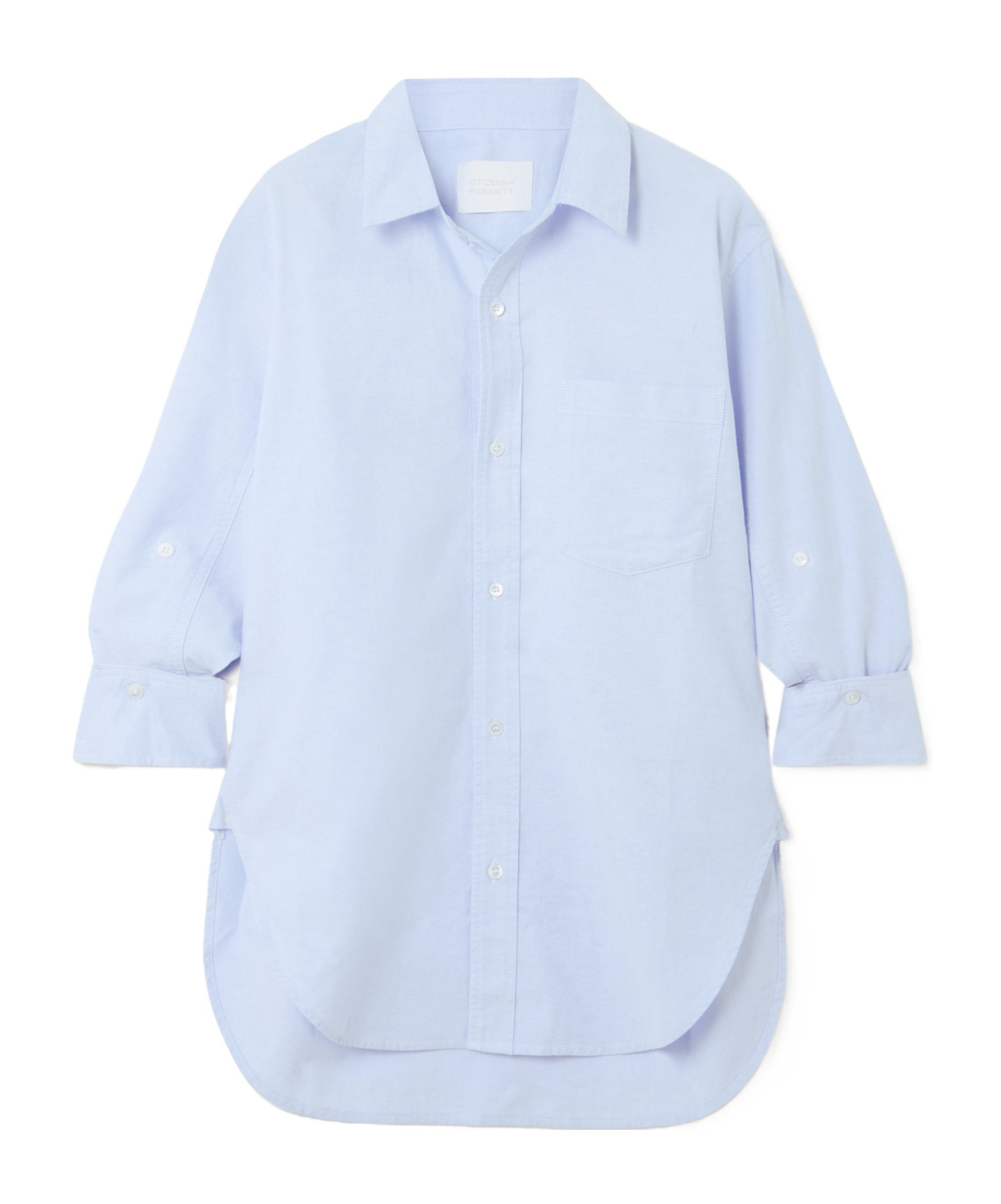 Citizen Of Humanity Long Sleeve Shirt In Blue