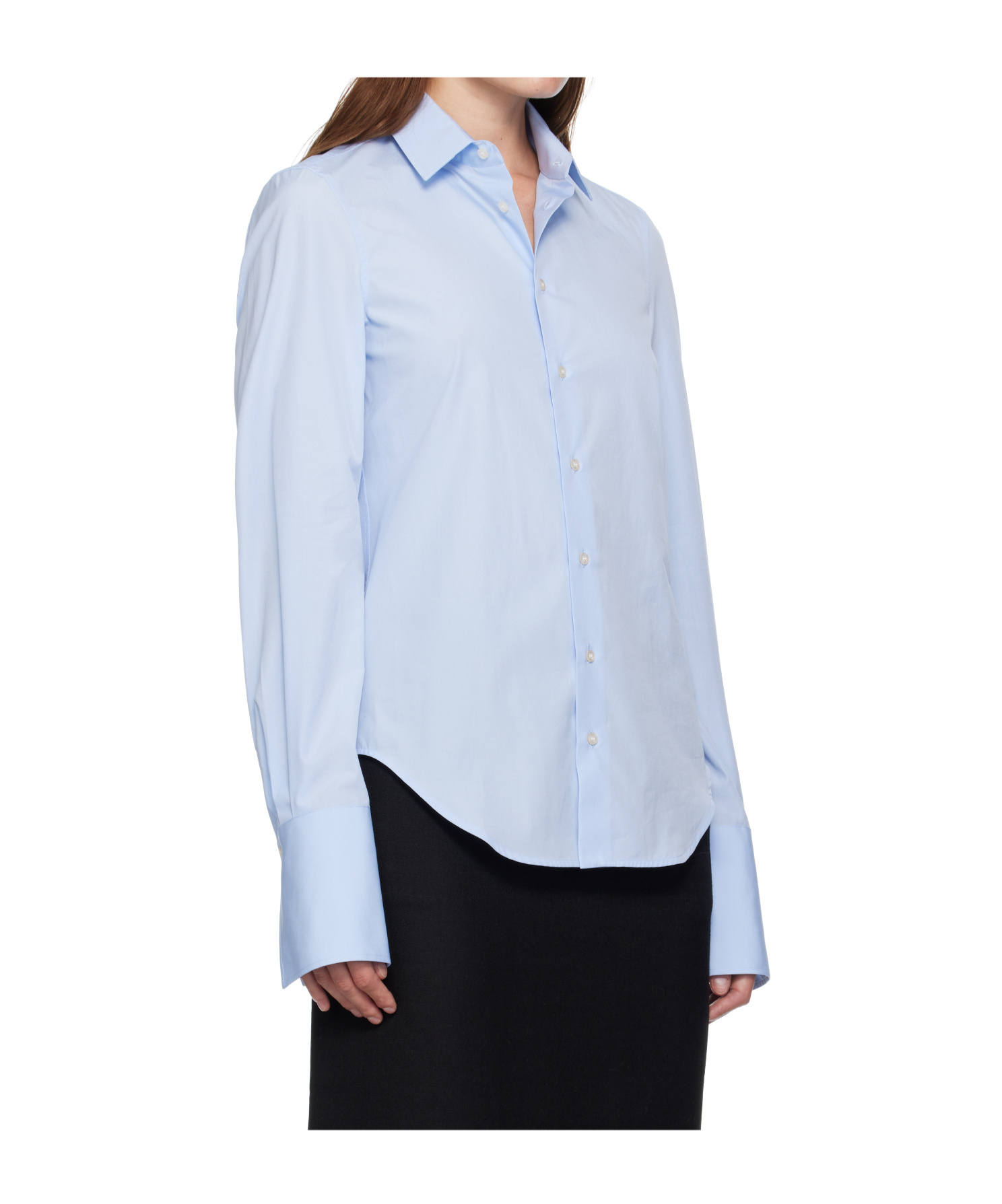 Wardrobe.nyc Long Sleeve Shirt In Blue