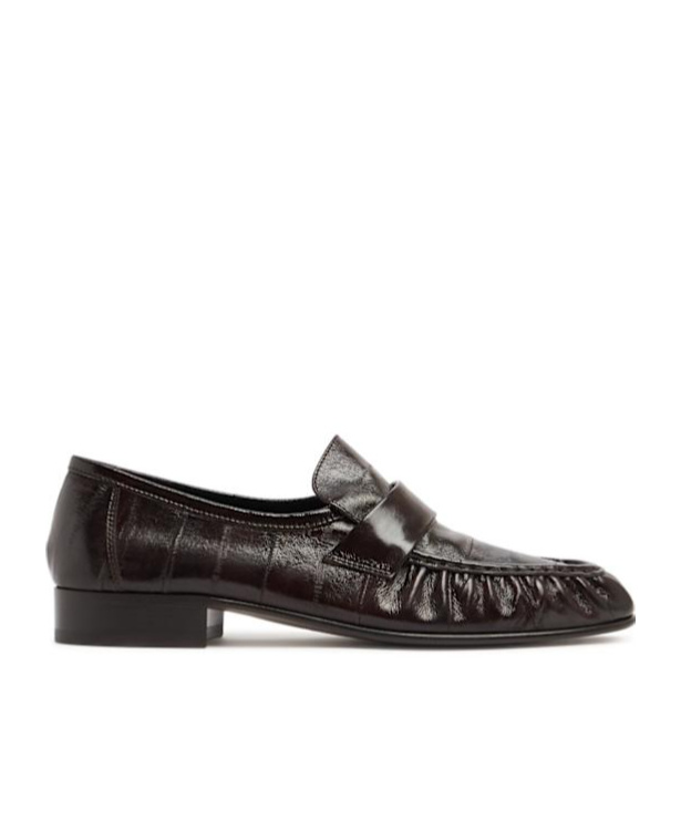 The Row Round Head Loafer Shoes